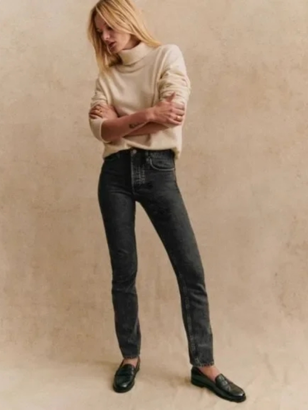 Sezane Brut Sexy Grey - Size 6